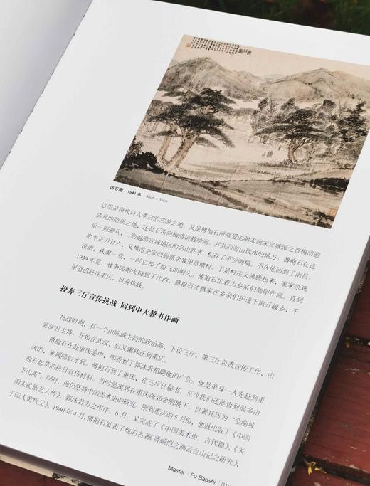 《艺术巨匠 傅抱石》，小8开，软精装，陈传席著，颂雅风出品，河北教育出版社2014年一版一印，223页，定价138，售价88元。 商品图5