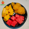 【经典三拼】麒麟西瓜+芒果+甜橙 3拼切盒 500g 商品缩略图0
