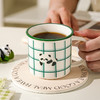 摩登主妇mototo熊猫马克杯女家用杯子宿舍用高颜值水杯可爱陶瓷杯 商品缩略图3