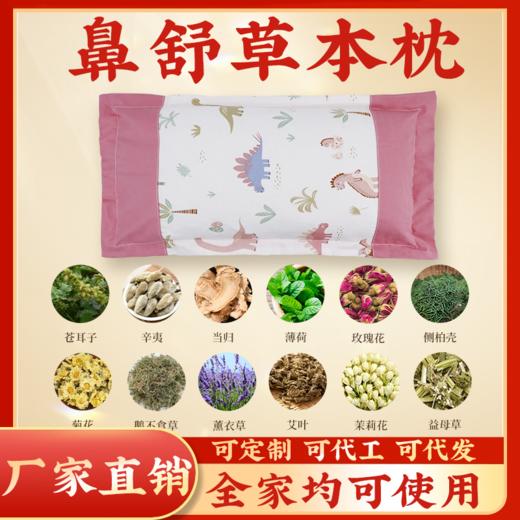 鼻舒中药枕头鼻塞枕成人儿童小儿腺样体防过敏鼻涕肥大鼻 商品图0