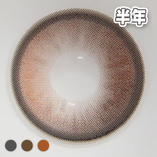 #Curly486 小熊饼干 棕/巧/黑 14.2mm【1片装】进口-舒适推荐 / 半年抛 商品图3
