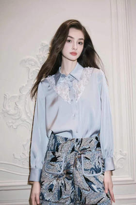 紫禁月夜亮片高腰短裤