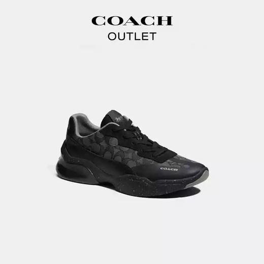 【自营】coach/蔻驰  奥莱男士CITYSOLE跑鞋 C8812 BLK 商品图1