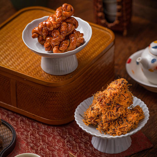 【网红小零食】杨先生 肉松红糖麻花-分销 商品图2