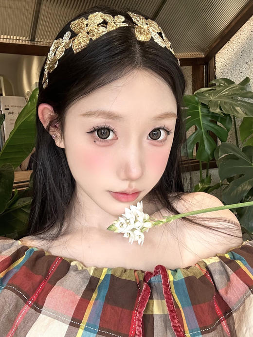 【大直径日抛】D28·蜜茶珊瑚·Winni丨14.5mm（日抛/一大盒10片装） 商品图1