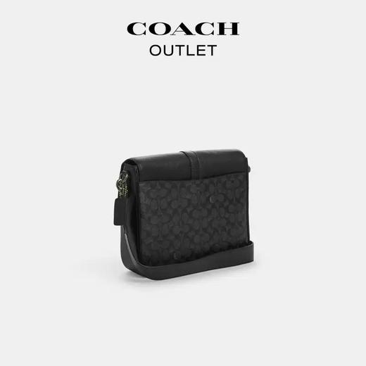 【自营】coach/蔻驰  男士经典标志老花WARREN 信使包商务单肩斜挎包 CW214 QBMI5 商品图1