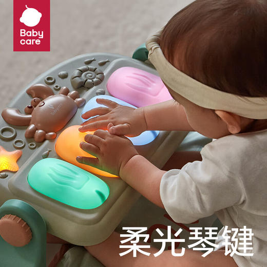 Babycare 新生儿宝宝音乐玩具-多功能钢琴健身架 5096奥尼克狮子 商品图5