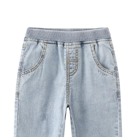 丽婴房-童衣类（夏）E1长裤\吊带裤海蓝\宝蓝 商品图2