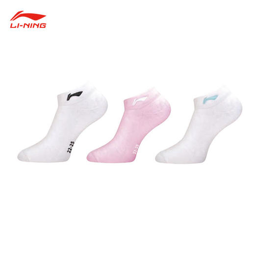 李宁 女款 运动袜 低跟袜 AWSU080 商品图0