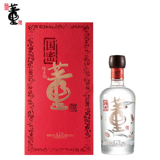 董酒 国密G3 礼盒装 500ml*1瓶 54度 商品图0