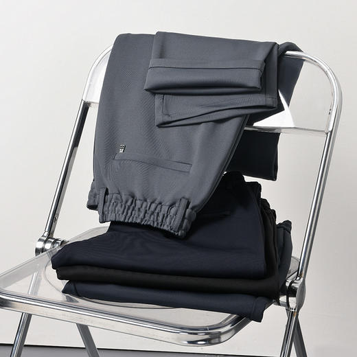 【特大码】【DSZ】大依优型大码松紧腰直口直筒休闲运动裤休闲裤加肥加大运动长裤胖子裤子 商品图9