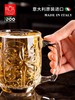 【特惠6折】意大利RCR进口水晶玻璃啤酒杯水杯马克杯大容量玻璃杯情侣扎啤杯图腾晶质啤酒杯水杯双支礼盒430ml*2 商品缩略图2