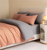 【A类加厚长绒棉磨毛四件套】秋冬季 全棉纯棉被套床单三件套 简洁纯色家纺 商品缩略图12