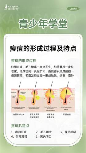 痘痘的形成过程及特点
