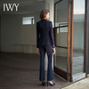 IWY/藏青色职业西装微喇裤两件套设计感高级气质时尚通勤干练C11355+P31356 商品缩略图3
