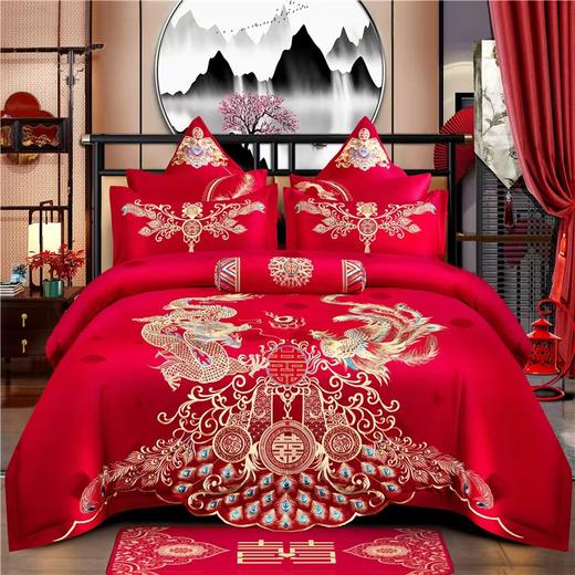 甄选全棉御喜婚庆四件套G117680018 商品图6