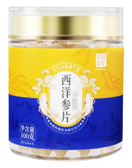 长白山西洋参片 （与辉同款）100g/罐（1.6cm） 商品图0