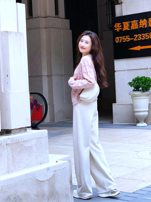 【百图lulu定制】【香风针织外套】雀羽绒 混纺编织 香风 长袖外套 商品图11