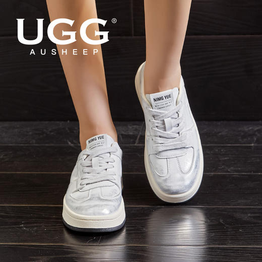 ugg板鞋时尚休闲平底鞋小白鞋厚底休闲百搭舒适新款 商品图7