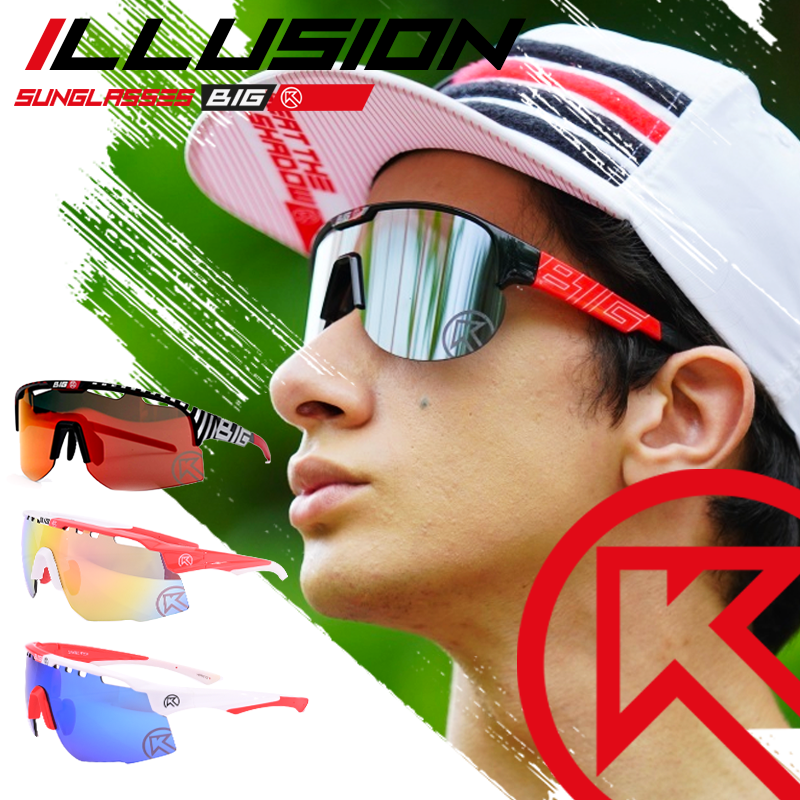 BigK 大K 多功能偏光墨镜 城市骑行 户外跑步 越野徒步