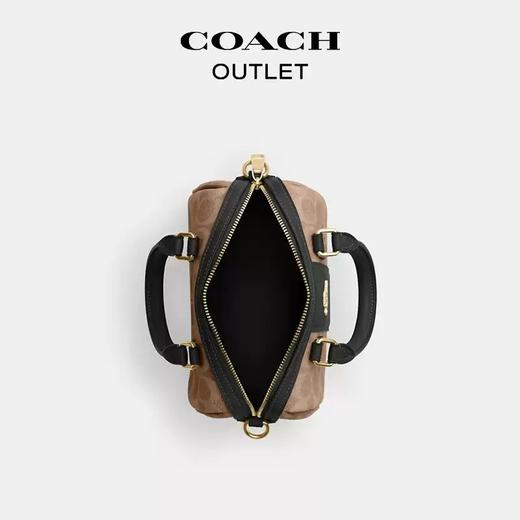 【自营】coach/蔻驰  女士经典标志老花条纹ROWAN 迷你斜挎包 CW331 IMQRX 商品图2