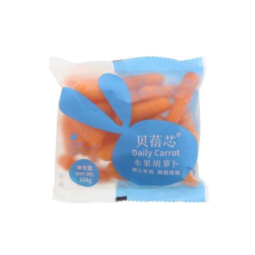 贝蓓芯 水果胡萝卜 138g/袋 商品图0