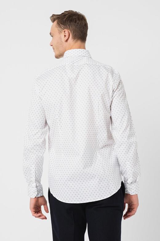 【超惠秒】CK 卡文·克莱 男士印花全棉休闲长袖衬衣 10989 商品图1