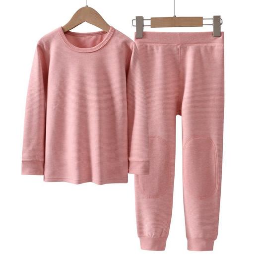 【百搭圆领！保暖内衣】秋冬新款中大童保暖内衣套装男女生5A抗菌秋衣秋裤保暖衣线裤套装，膝盖保暖贴布。ry 商品图6