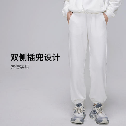 I'd爱帝休闲运动裤透气棉亲肤吸汗舒适宽松束脚卫裤 商品图4