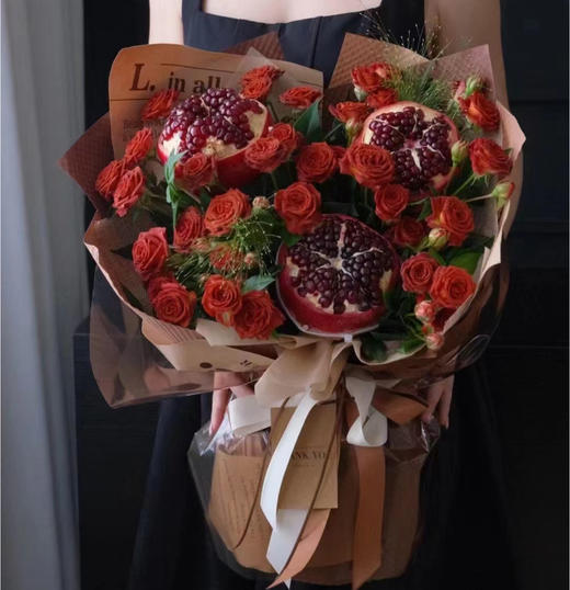 中秋节石榴花束 商品图1