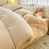 冬季【A类母婴级牛奶绒四件套】保暖加厚雕花加绒双面绒 防静电四件套 商品缩略图8