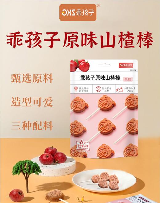 乖孩子原味山楂棒60g*1 商品图0
