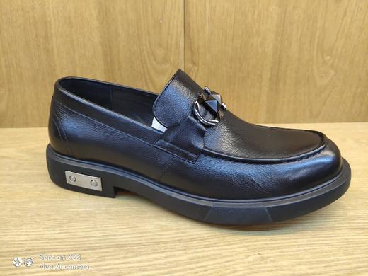 豪行秋11372086纯皮牛皮商务休闲男鞋单鞋皮鞋 商品图0