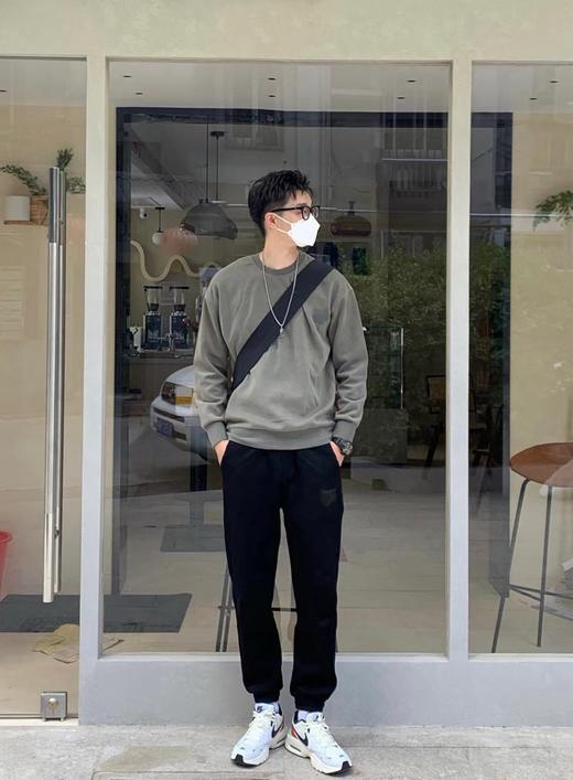 男士极度松弛感卫衣YEWAI 也外虎头刺绣7A抗菌卫衣 商品图6