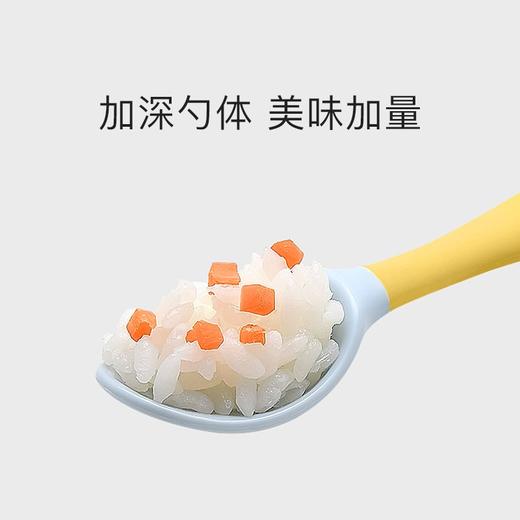 Babycare 婴儿辅食勺-弯弯叉勺 洛克黄 RWB001-A 商品图2