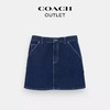 【自营】coach/蔻驰  女士丹宁UTILITY半身裙舒适百搭迷你短裙 CT236 DDE 商品缩略图4