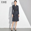 艾尚臣收腰西装连衣裙长袖秋季正式场合女装气质职业通勤中长裙 商品缩略图3