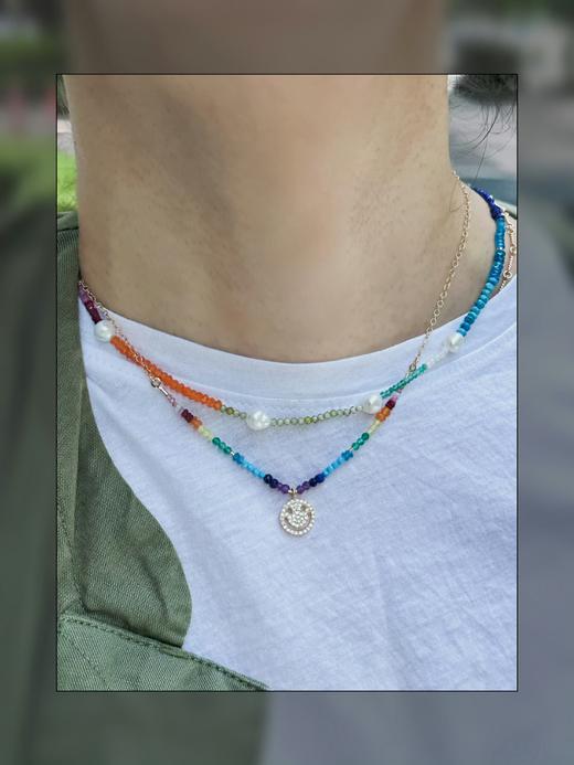 SpoiledBrat Jewelry彩虹珍珠项链 商品图3
