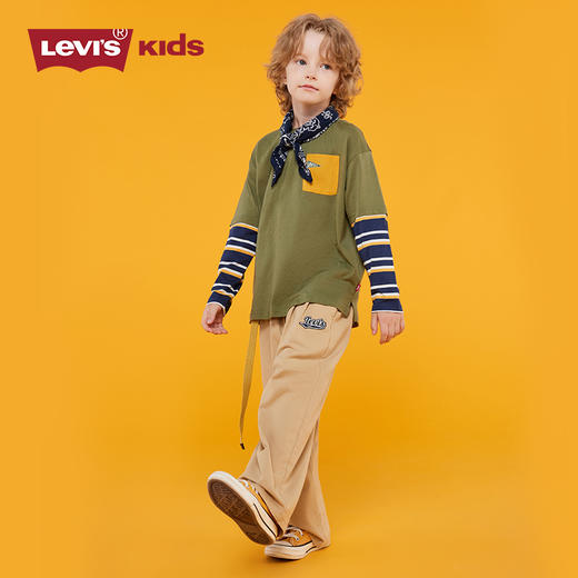 LEVIS 秋 大童小童 长袖T恤 LVB-FF-J595 商品图10