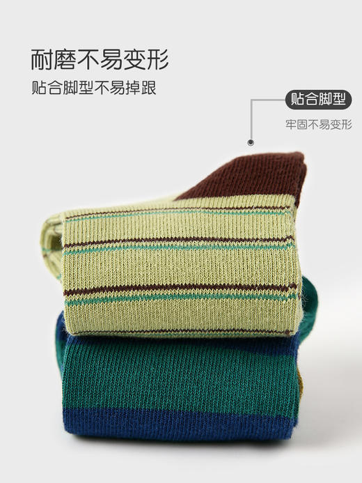 【云优选】秋季新款5双儿童袜子宝宝短袜潮 无骨拼色运动风男童袜子棉 商品图2