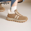 Safiya/索菲娅2024冬季加绒加厚保暖轻便华夫阿甘鞋 SF44112068 商品缩略图2