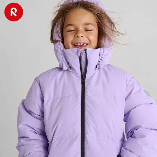 reima男女儿童羽绒服大童冬季新款连帽保暖夹克拒水休闲外套 商品图3