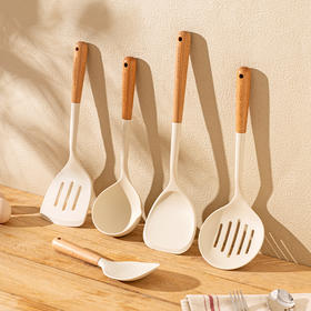 摩登主妇硅胶锅铲耐高温家用炒菜铲子炒勺煎铲不粘锅专用厨具套装