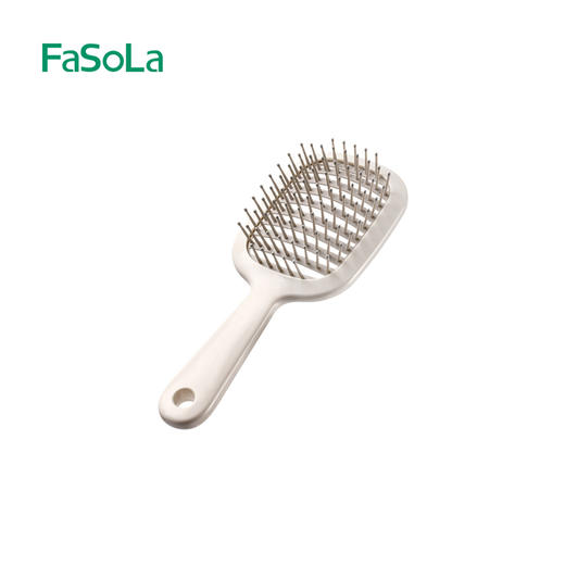 FaSoLa蓬松高颅顶梳子女士专用长发造型按摩经络气囊排骨卷发梳子 商品图5