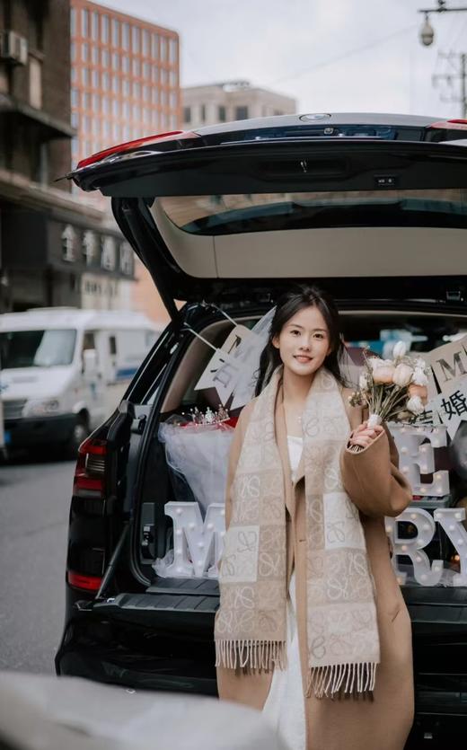 抢抢90羊毛10山羊绒low围巾超经典款 商品图4