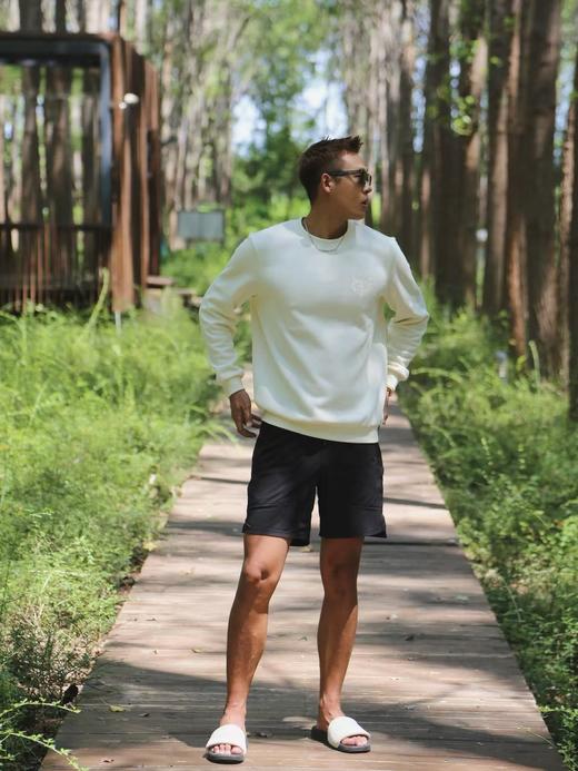 男士极度松弛感卫衣YEWAI 也外虎头刺绣7A抗菌卫衣 商品图3