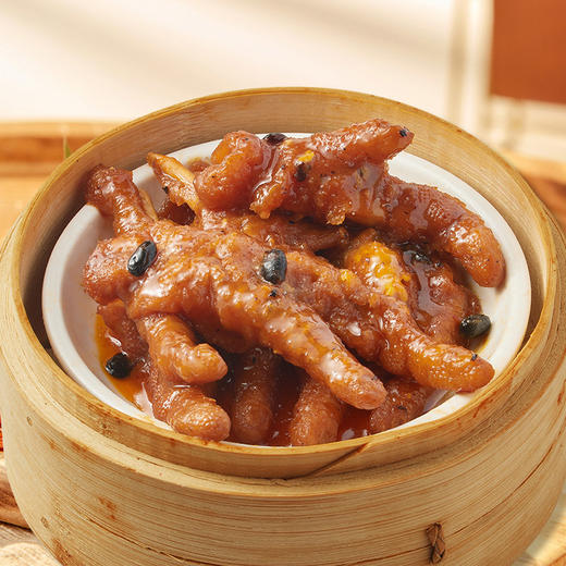 广州酒家 凤凰酱凤爪*2袋广式早茶早点加热即食懒人早餐半成品港式 商品图3