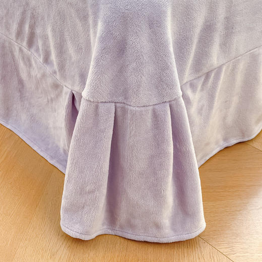 冬季【A类母婴级牛奶绒四件套】保暖加厚雕花加绒双面绒 防静电四件套 商品图3