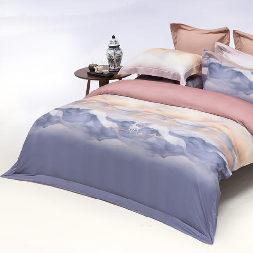 多喜爱山海经 60S贡缎磨绒四件套 山海鸣灵 商品图2