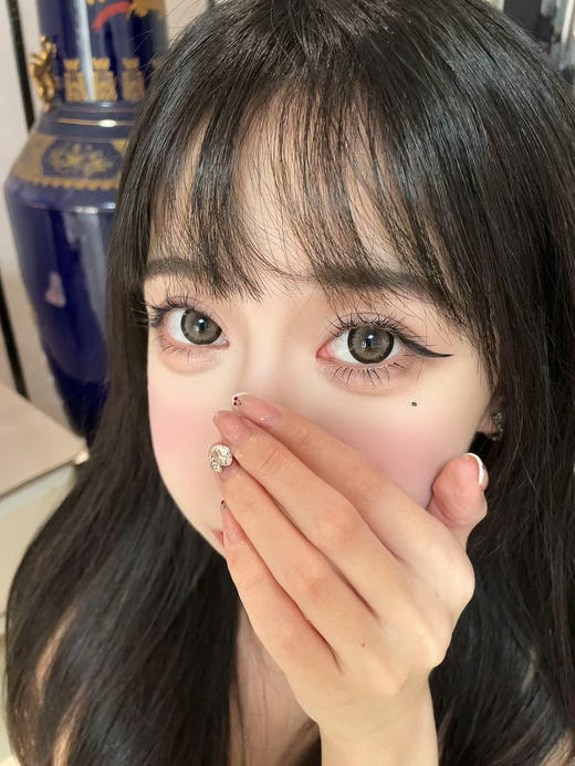 【大直径日抛】D28·蜜茶珊瑚·Winni丨14.5mm（日抛/一大盒10片装） 商品图4